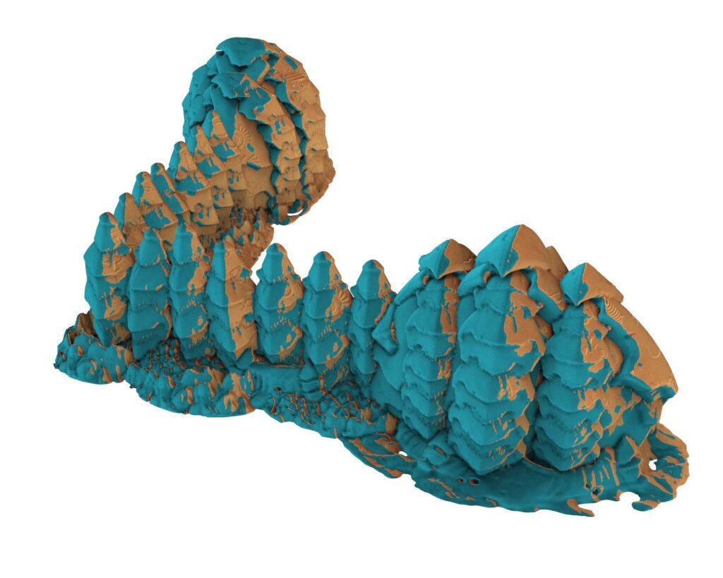 ízelt darabokból összerakott fal fedezék, 3d nyomtatott tereptárgy