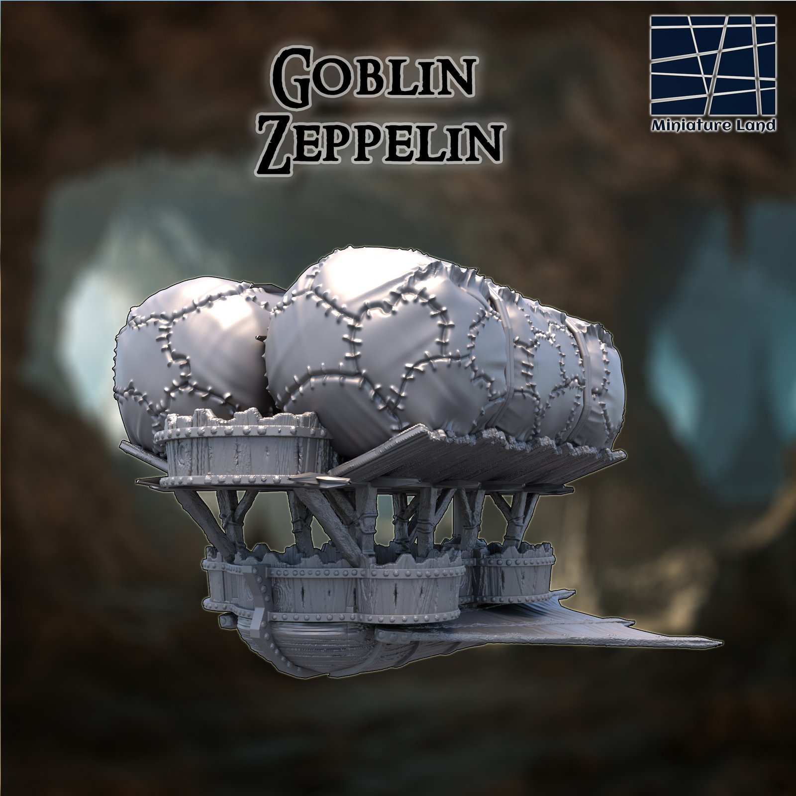FANTASY: Goblin Zeppelin | Terepasztal Kiegészítő