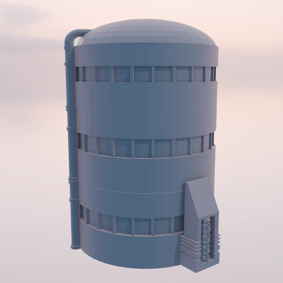 SCIFI: Búza Siló | Terepasztal Kiegészítő - Image 2