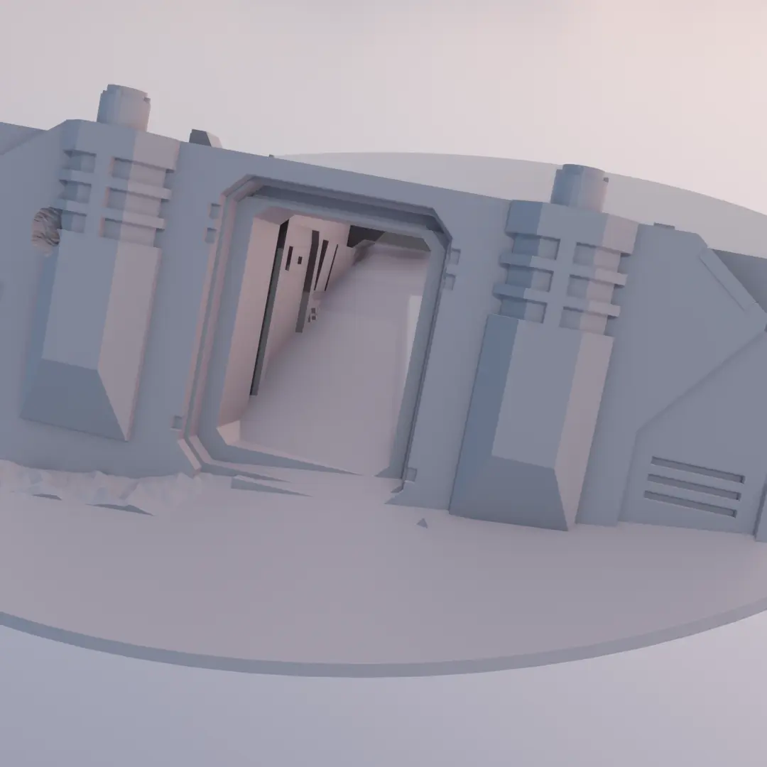 SCIFI: Szállító Roncs | Terepasztal Kiegészítő - Image 3
