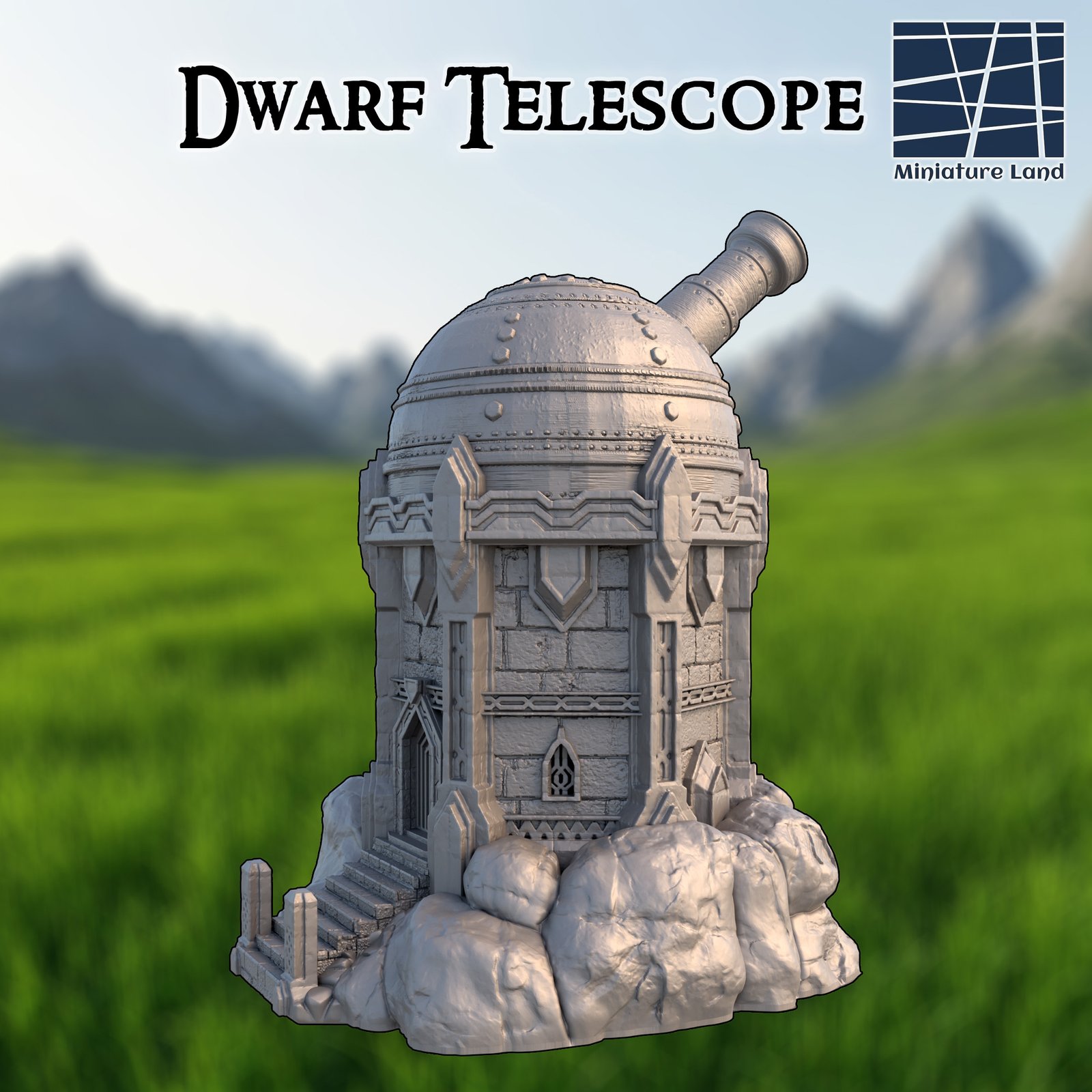 FANTASY: Törp Teleszkóp | Terepasztal Kiegészítő - Image 5