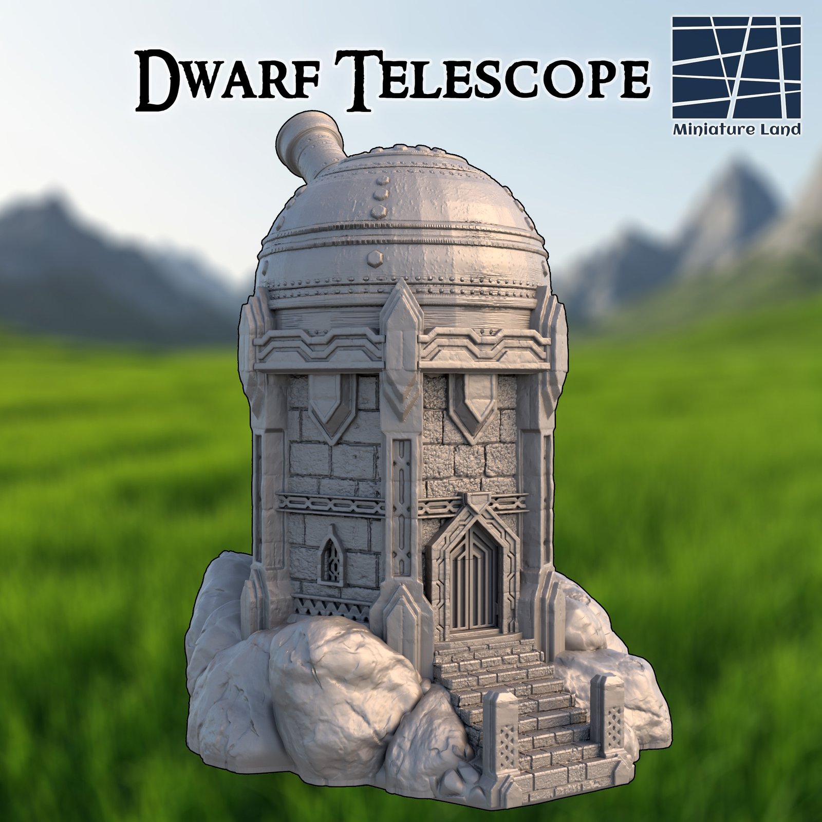 FANTASY: Törp Teleszkóp | Terepasztal Kiegészítő - Image 4