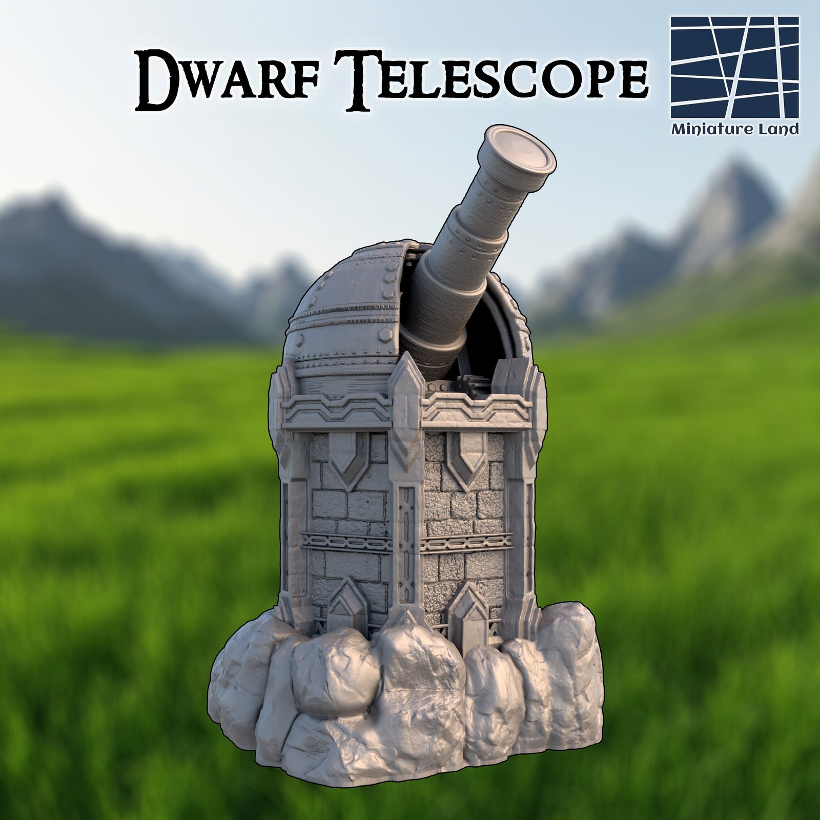 FANTASY: Törp Teleszkóp | Terepasztal Kiegészítő - Image 2