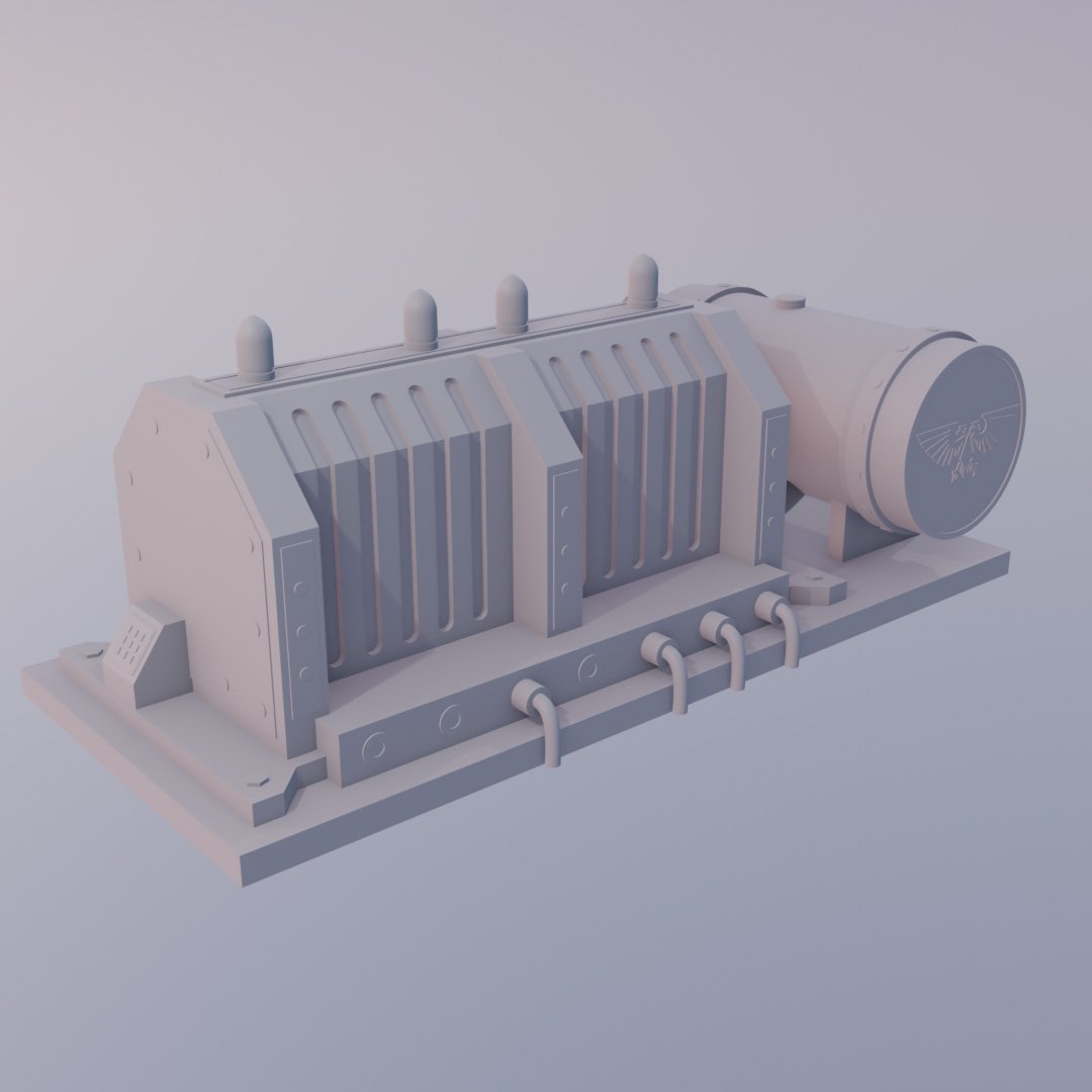 SCIFI: Generátor Modul | Terepasztal Kiegészítő - Image 3