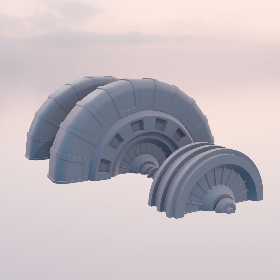 SCIFI: Generátor Tekercsek | Terepasztal Kiegészítő - Image 2