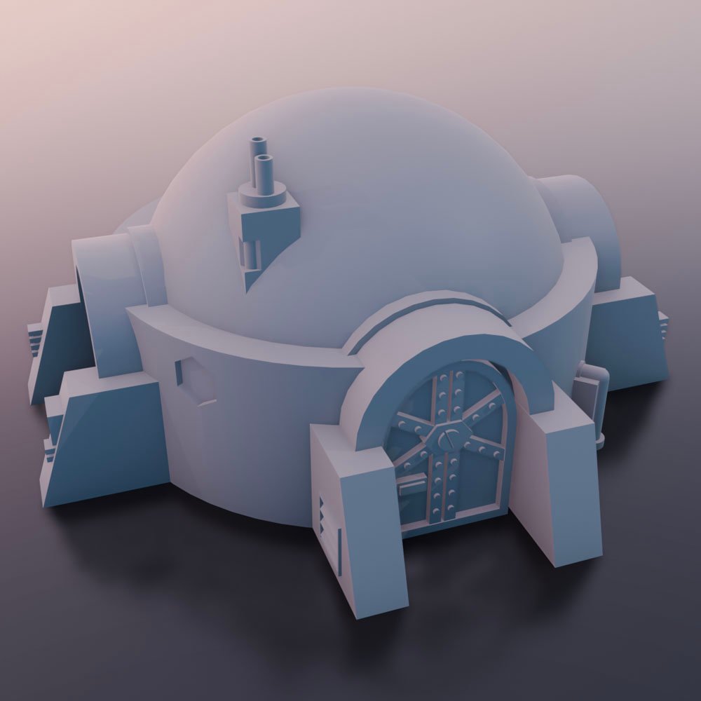SCIFI: Sivatagi Menedék | Terepasztal Kiegészítő - Image 2